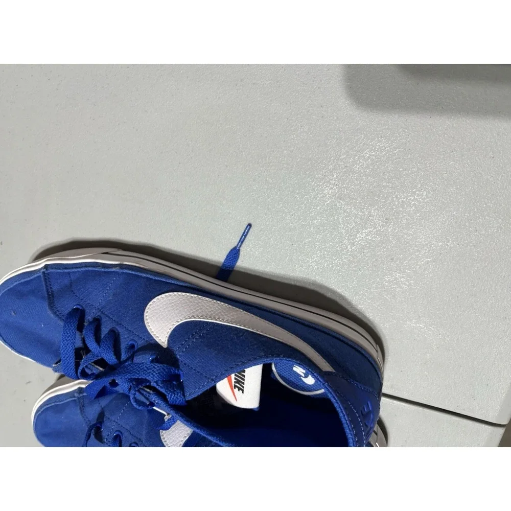 Blue Nike Court Legacy Canvas Shoes Size US Men's 10.5‎